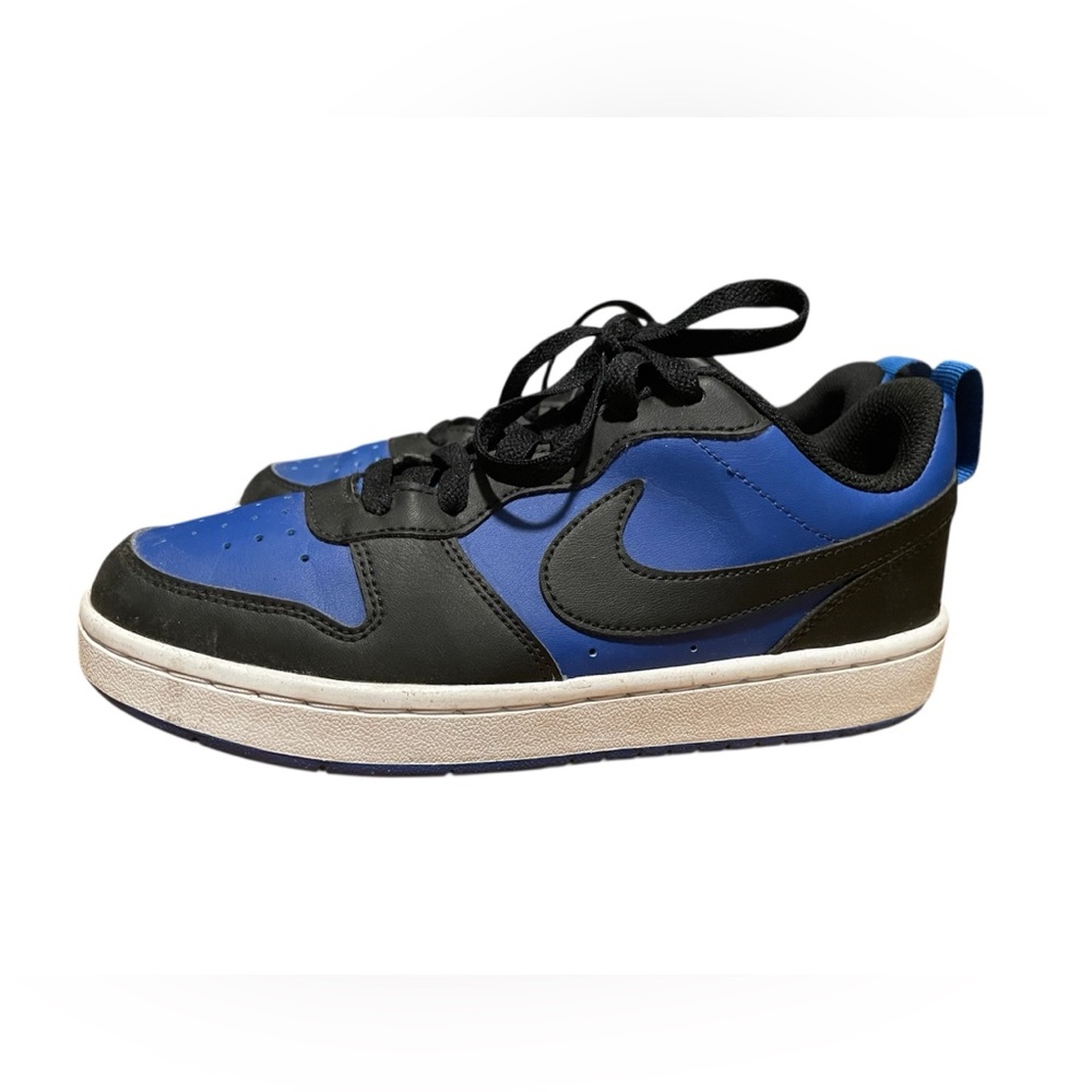 Nike Court Borough Low Recraft 👟 | Youth 5 | Black/Game Royal